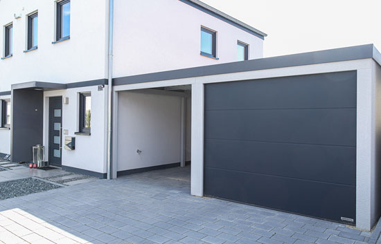 Kombination Garagen/Carport