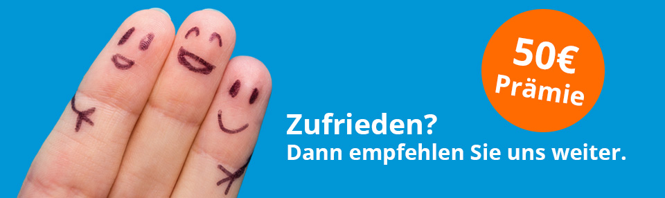 Empfehlen Sie uns weiter